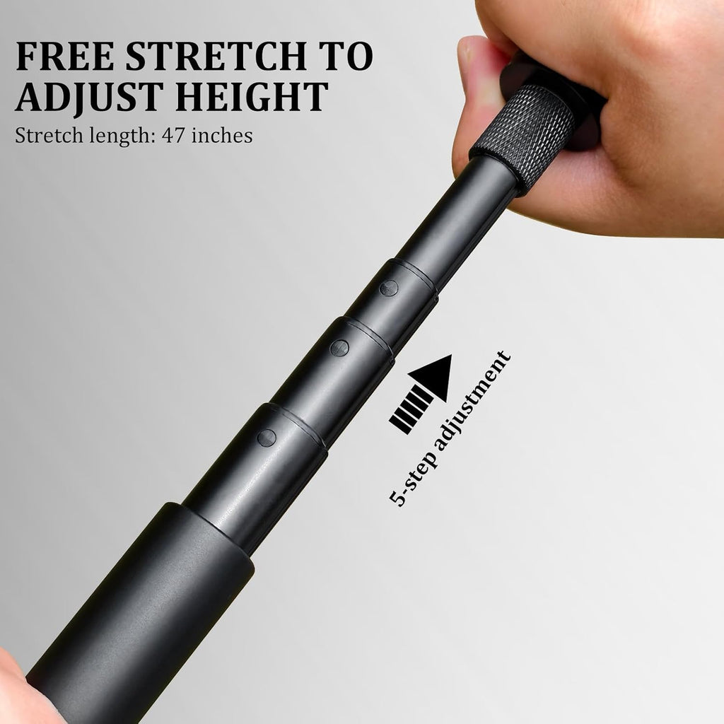 Golf Tripod and Monopod with Magnetic Swing Phone Holder - 54" Adjustable Aluminum Training Aid for Golf Swing, Compatible with MagSafe iPhones, Android Phones, Cameras, and GoPro