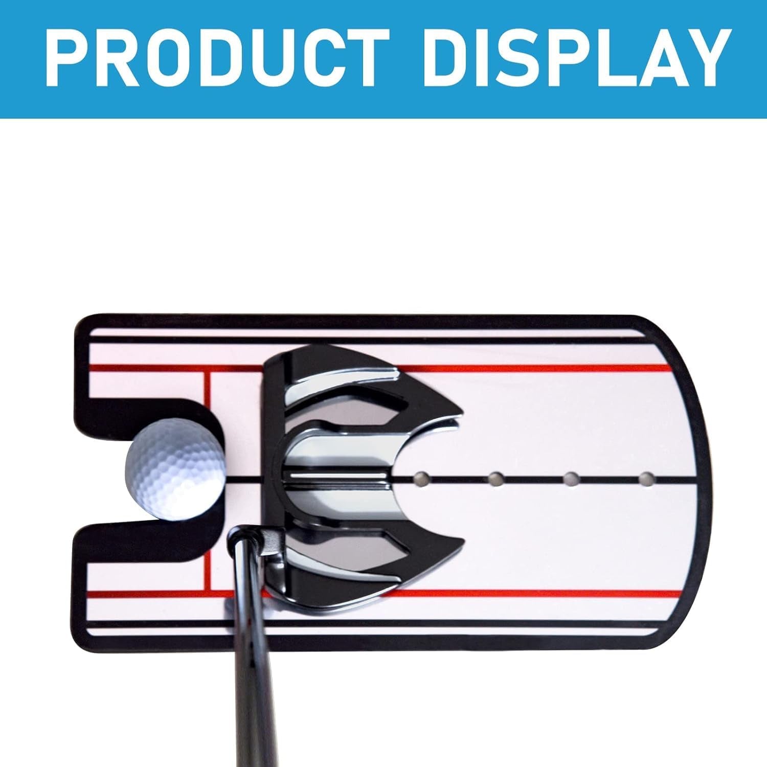 Golf Putting Cup, Automatic Golf Return Machine with Golf Putting Alignment Mirror,Golf Putting Mirror and Ball Return Machine, Golf Training Aid Gifts for Indoor & Outdoor Use