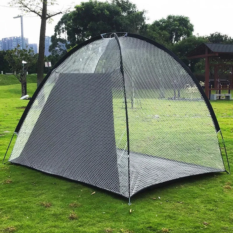 3M Detachable Golf Practice Net for Indoor and Outdoor Use - Portable Chipping and Hitting Cage with Target