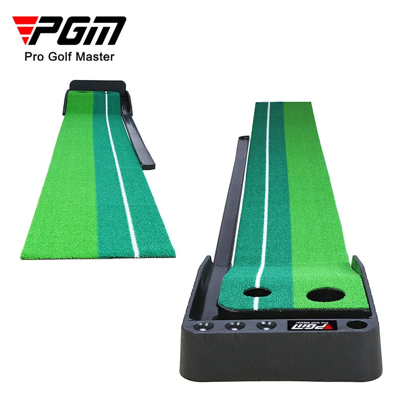 2021 Golf Training Aids: Plastic Putter Trainer Practice Set with Putter Practice Pad TL004